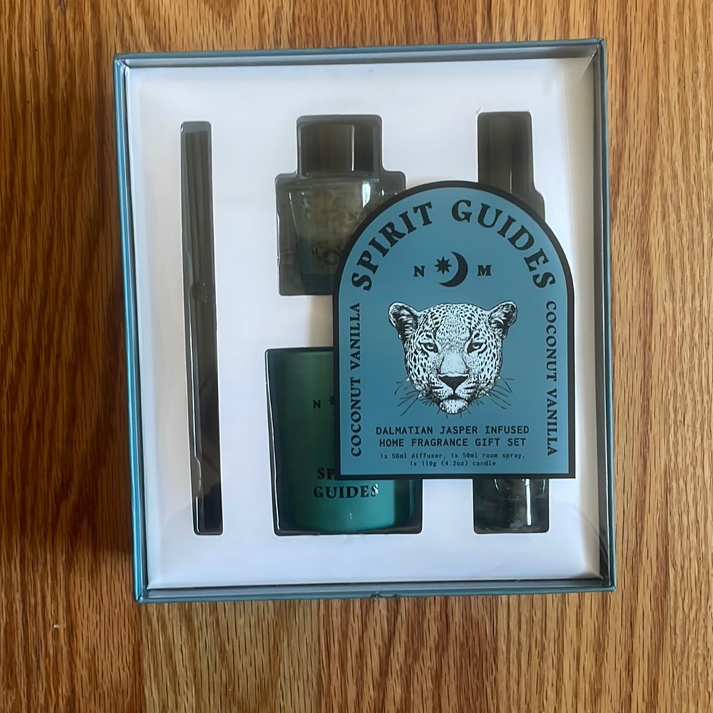 North Muse “ The Leopard” Dalmatian jasper infused Fragrance Set